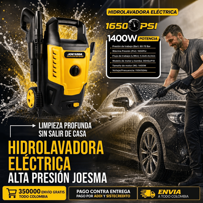 HIDROLAVADORA JOESMA POWER WASH 1650💪💧