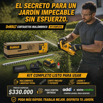 CORTASETOS INALAMBRICO DEWALT 48V
