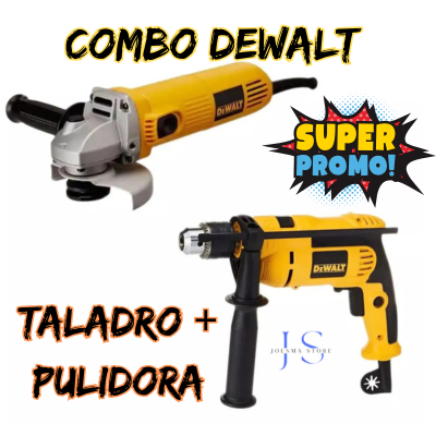 ¡COMBO DEWALT™!  TALADRO DE 1/2" + PULIDORA DEWALT🧰🛠️