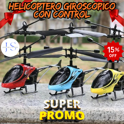 Helicoptero Giroscopico a control Remoto 🚁🚀