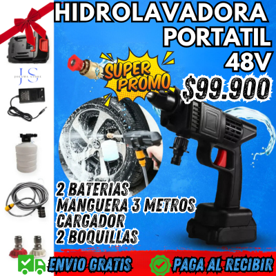 Hidrolavadora Portatil 48v®