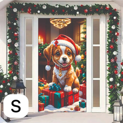 Adorno Navideño para Puerta (1 metro ancho X 2 metros de Alto)🎁🏠🚪