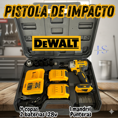Pistola de Impacto Inalambrico DEWALT® XR 128v