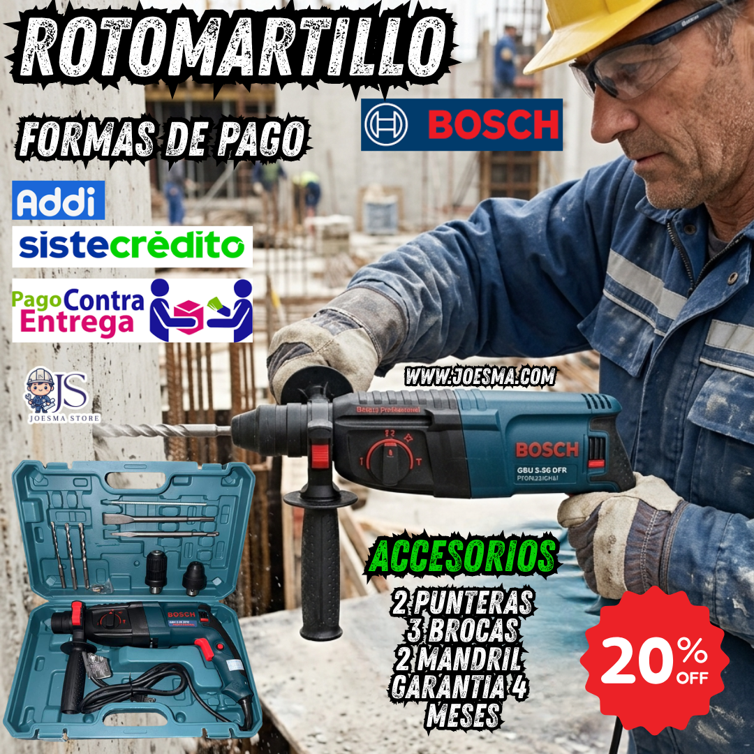 Rotomartillo BOSCH GBH 2-24 D