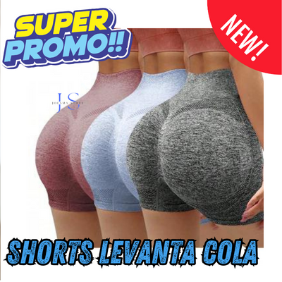 Short Deportivo Levanta Cola X5 Unidades🍑colores surtidos