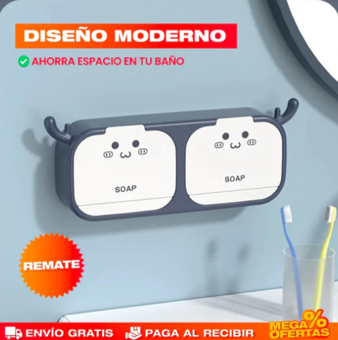 JABONERA ORGANIZADODRA MULTIFUNCIONAL🧼🫧