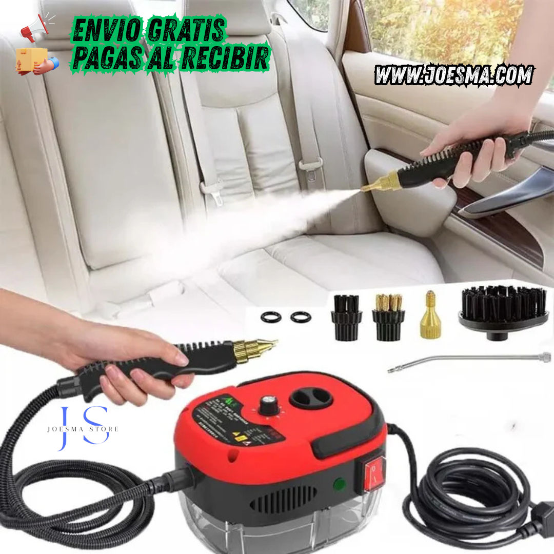 VAPOR PRO ♨️🚘 LIMPIADOR A VAPOR MULTIFUNCIONAL👌✅